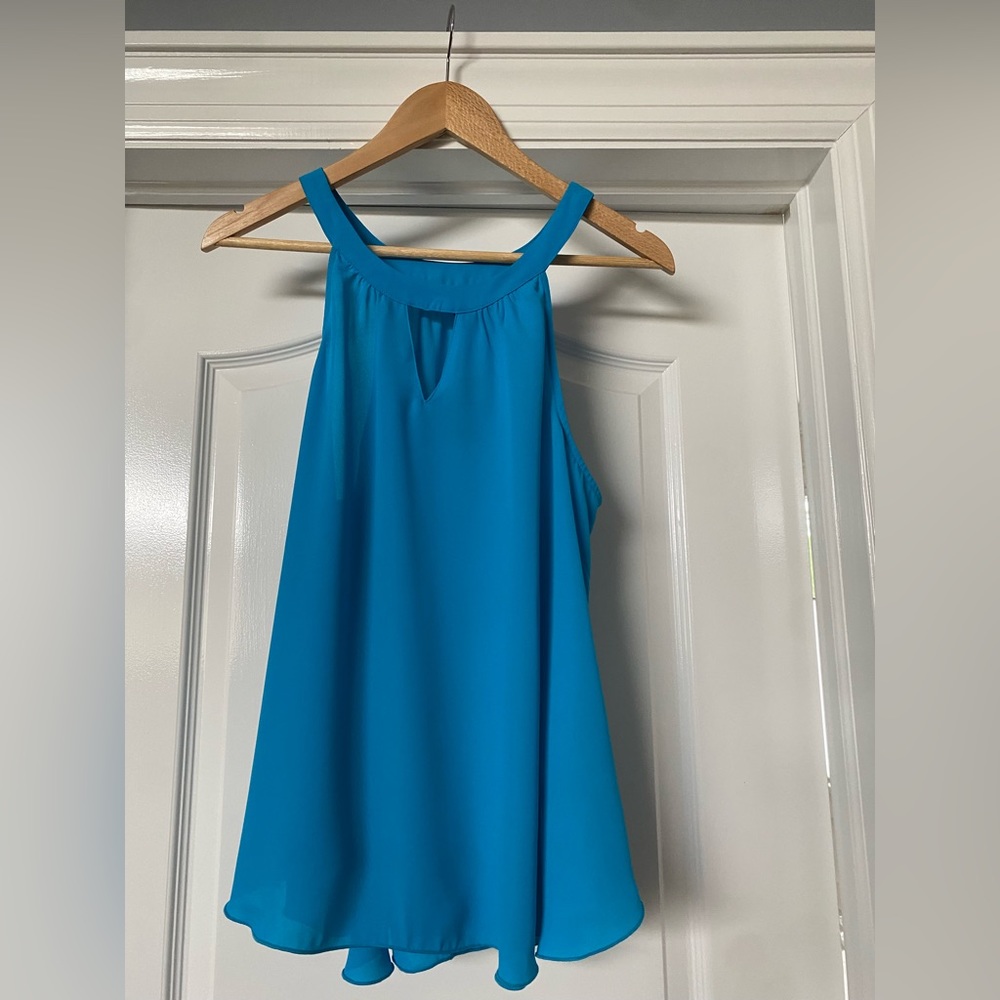 Express blue tank size medium